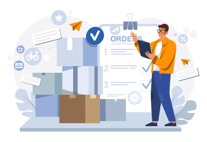 Informe a origem, destino e as informações da encomenda