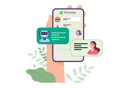 Receba as notificações e rastreio diretamente em seu WhatsApp
